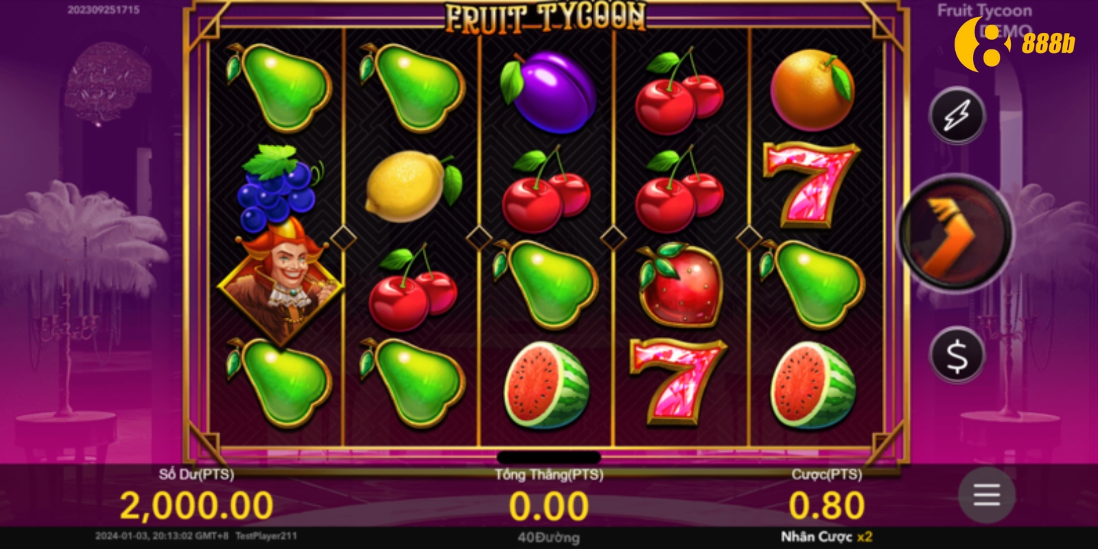 Xèng Hoa Quả 888B – Slot Game 888 B Dễ Trúng Thưởng Lớn - HIVEX.BABY