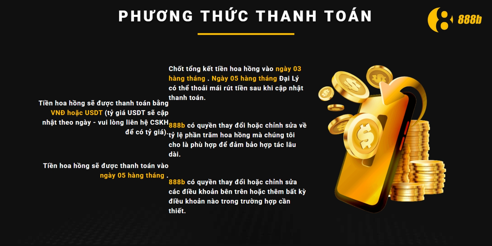 Chính Sách đại Lý 888B – Nâng Cấp Mới Tỉ Lệ Với 888 B - HIVEX.BABY Chính Sách đại Lý 888B – Nâng Cấp Mới Tỉ Lệ Với 888 B - HIVEX.BABY