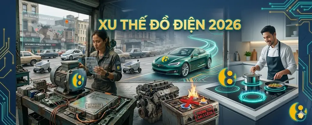 Xu Thế Đồ Điện 2026: Tác Động Của AI Và Biến Động Địa Chính Trị - HIVEX.BABY Xu Thế Đồ Điện 2026: Tác Động Của AI Và Biến Động Địa Chính Trị - HIVEX.BABY