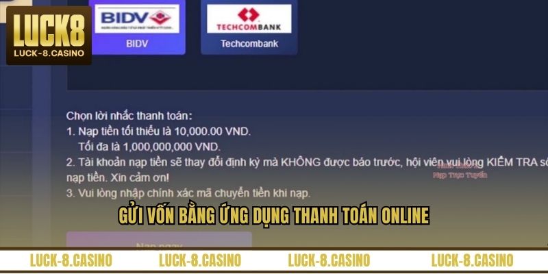 Nạp Tiền LUCK8 - Quy Trình Thực Hiện Nhanh Chóng Nhất - HIVEX.BABY Nạp Tiền LUCK8 - Quy Trình Thực Hiện Nhanh Chóng Nhất - HIVEX.BABY