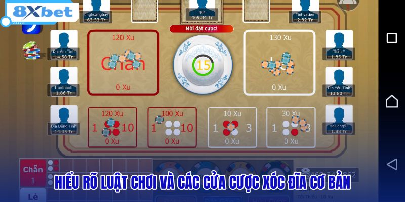 Chơi Xóc Đĩa - Hướng Dẫn Luật Cược Và Tỷ Lệ Thưởng 8XBET - HIVEX.BABY