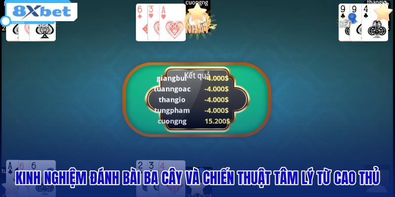 Bài Ba Cây - Luật Chơi Và Cách Tính Điểm Chuẩn Tại 8XBET - HIVEX.BABY